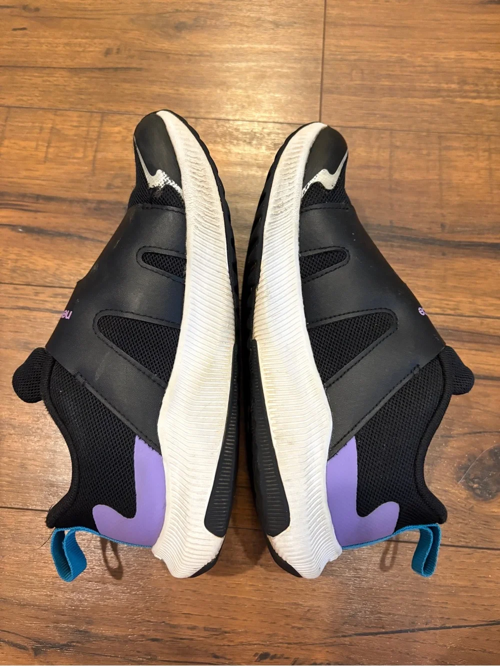 New Balance DynaSoft Reveal v4 BOA Running Shoes Black Purple Blue Youth 2.5